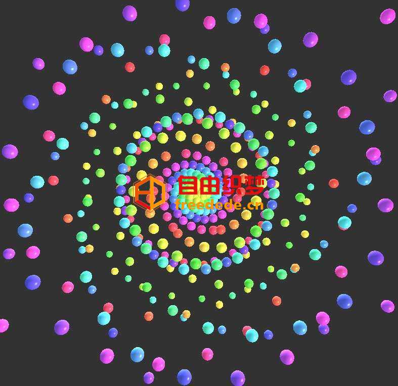 爱上源码网文章html5 canvas弹性轨道球动画特效的内容插图